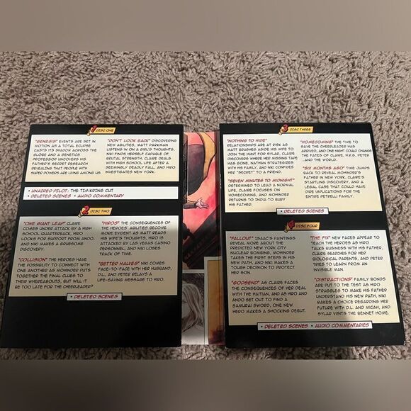 Heroes: Complete Seasons 1 and 2 (11 DVDs Total) - Picture 5 of 7